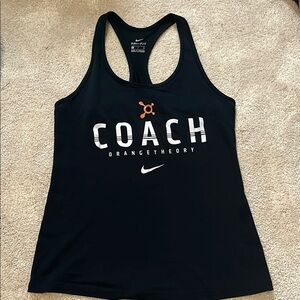 Nike Women's Black Orangetheory Coach Tank Top